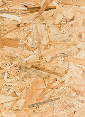 Close up texture of oriented strand board (OSB)
