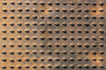 Close-up background manhole