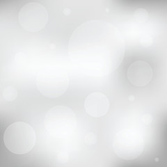 серый абстрактный фон с кругами и размытием