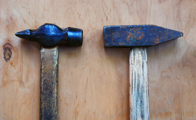 Two old hammer