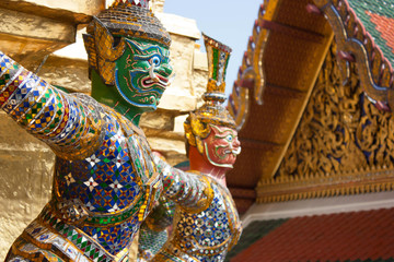 The image "Wat Phra Kaeo,Bangkok,Thailand
