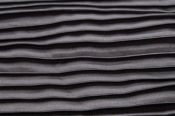 gray pleated fabric texture