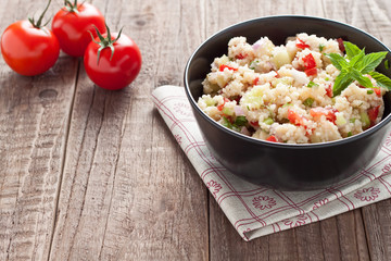 Tabouleh, a cousous salad