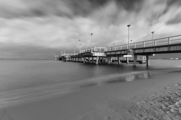 The pier in Gdansk