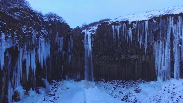 Svartifoss (Black Fall) Waterfall Iceland