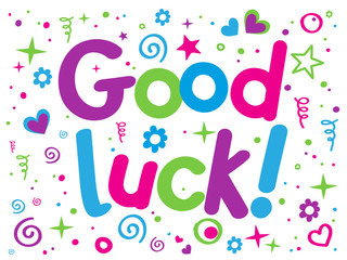 GOOD LUCK! Card