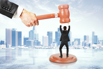 The concept of people opposed to judging system