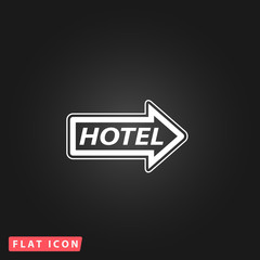 Obraz premium motel signboard vector