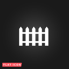 Fence icon - Vector