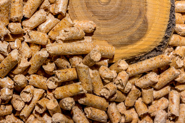 Pellets zum Heizen