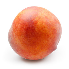 Peach. Fruit isolated on white. With clipping path.