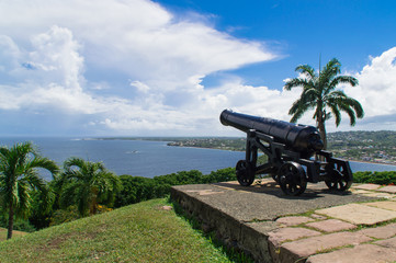 Fototapeta na wymiar Fort King George in Tobago