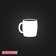 Tea cup flat icon