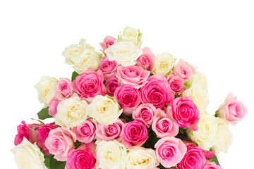 bouquet of fresh roses