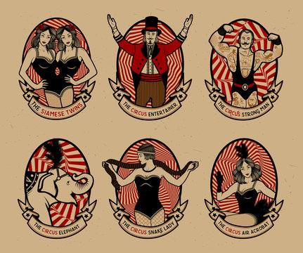 Pattern of the circus.
