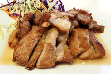 Fried pork