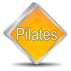 Pilates button