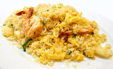 fried rice with shrimp