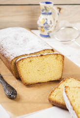 Curd cake with semolina 