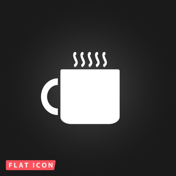 Tea cup flat icon