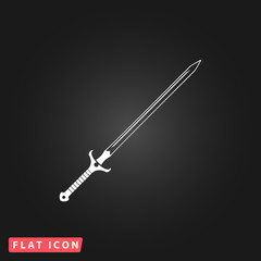 sword flat icon