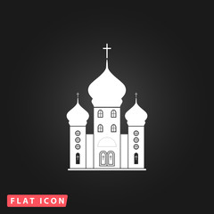 Vector church icon 