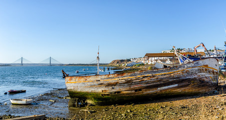Ayamonte, stara łódź rybacka