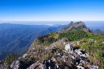 Skyline View On Top Big Mountain