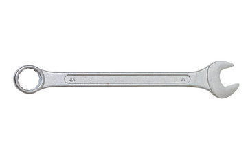 Spanner or wrench isolated on white background. Maintenance concept.