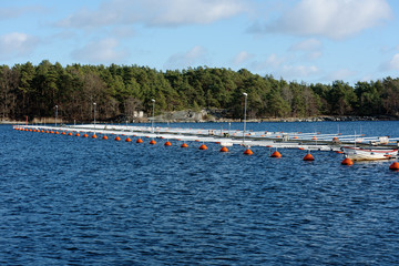 Obraz premium Empty marina