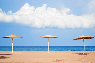 Beautiful sunny beach