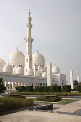 Fototapeta na wymiar Scheich-Zayid-Moschee in Abu Dhabi