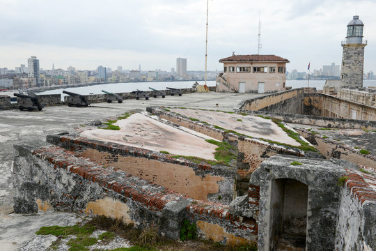 El Morro fortress with the city of Havana in the background