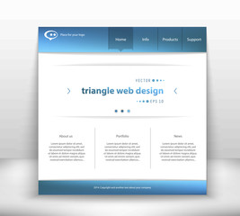 Obraz premium Abstract Creative concept vector website template. For modern web and mobile Applications isolated on background, interface, illustration design, business infographic and social multimedia icon. 