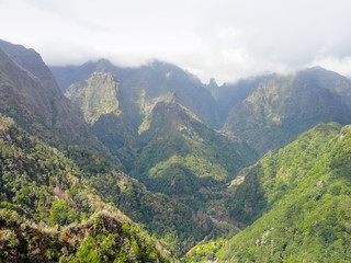 Naklejka premium Island named Madeira