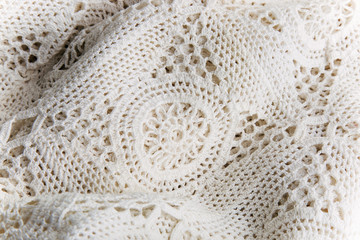 Vintage crochet background