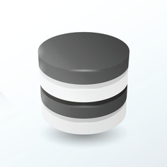 Circles 4 layer   black and white color