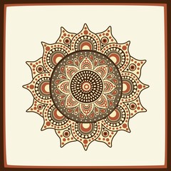 Stylized ornamental decoration