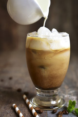 Coffee frappe.