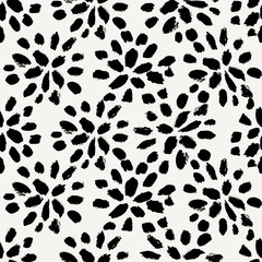 Hand Drawn Floral Seamless Pattern