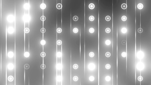 Floodlights pink disco background. Abstract motion background, shining lights, energy waves.