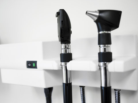 Otoscope and Ophthalmoscope Ear Eye Scopes