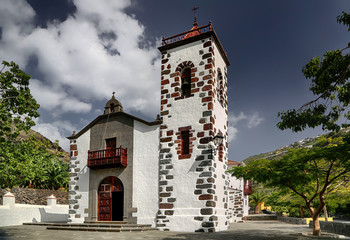 Front of Church Ermita Las Angustias (La Palma, Canary Islands)