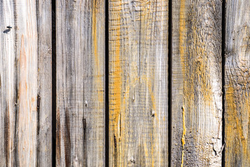 Wood texture background, yellow and gray painted