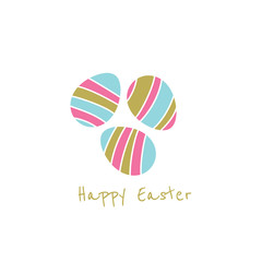Happy Easter greeting card. Vector illustration. EPS 8.