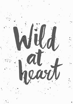 Wild at Heart Poster Design