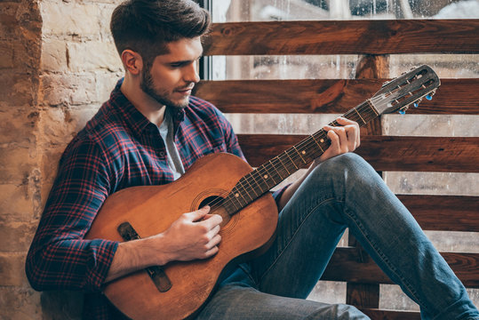 Talented guitarist. 