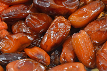 Date fruit, close up