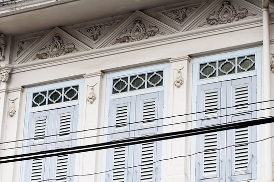 Chino Portuguese Windows, Chino Portuguese Architecture Style In