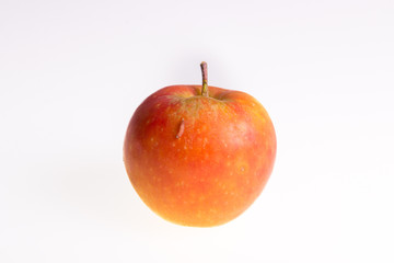 Worm on an apple